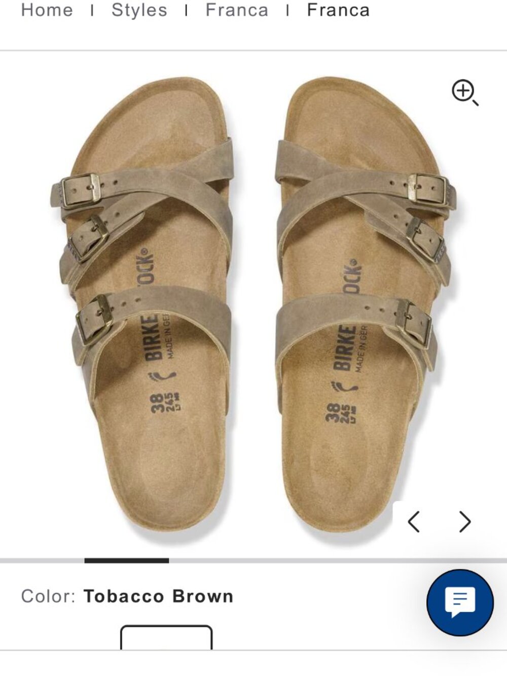 new BIRKENSTOCK MAYARI SUEDE sandals slides 39 8